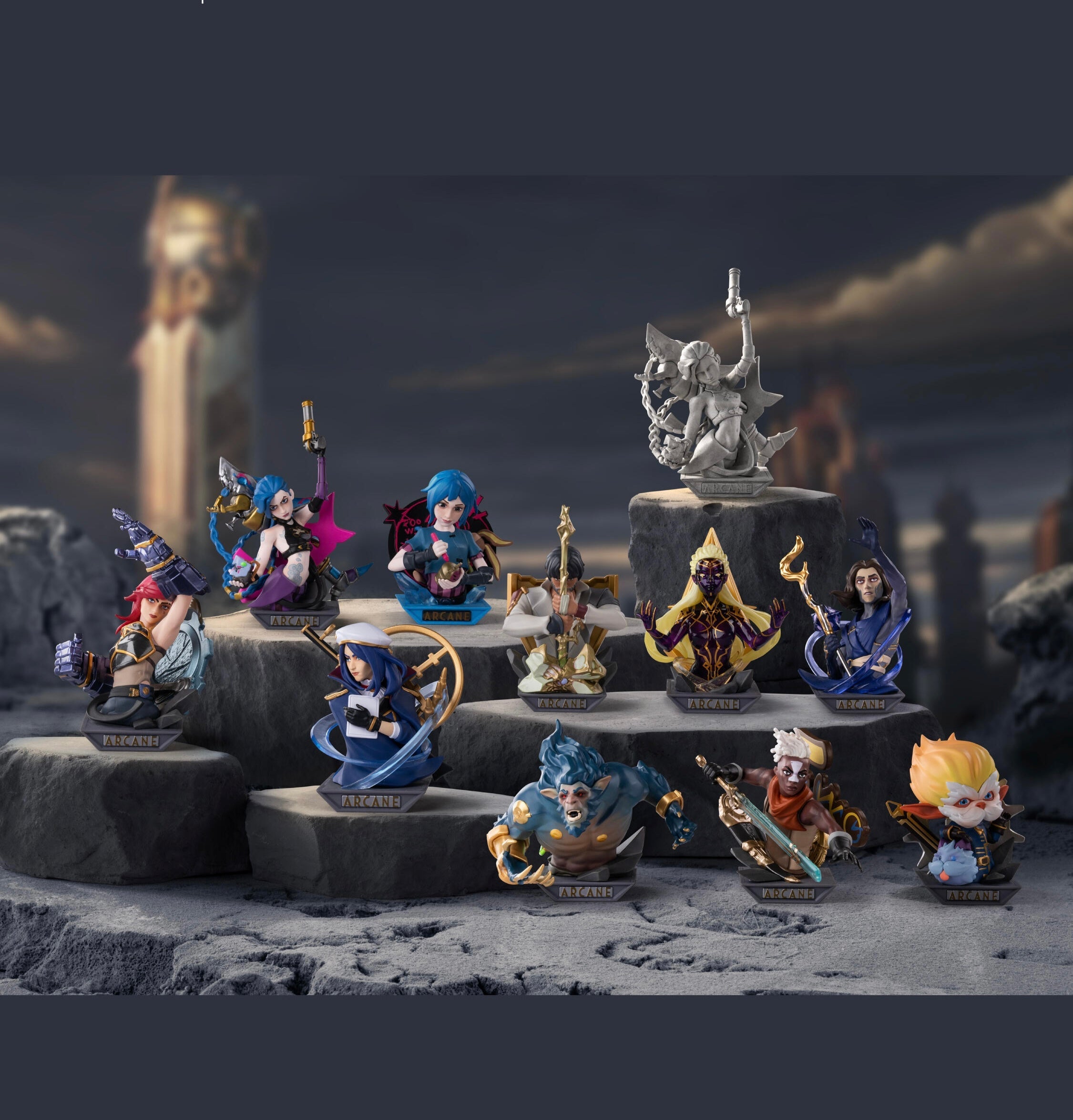 POPMART X League of Legends Arcane Figure Series Blind Box