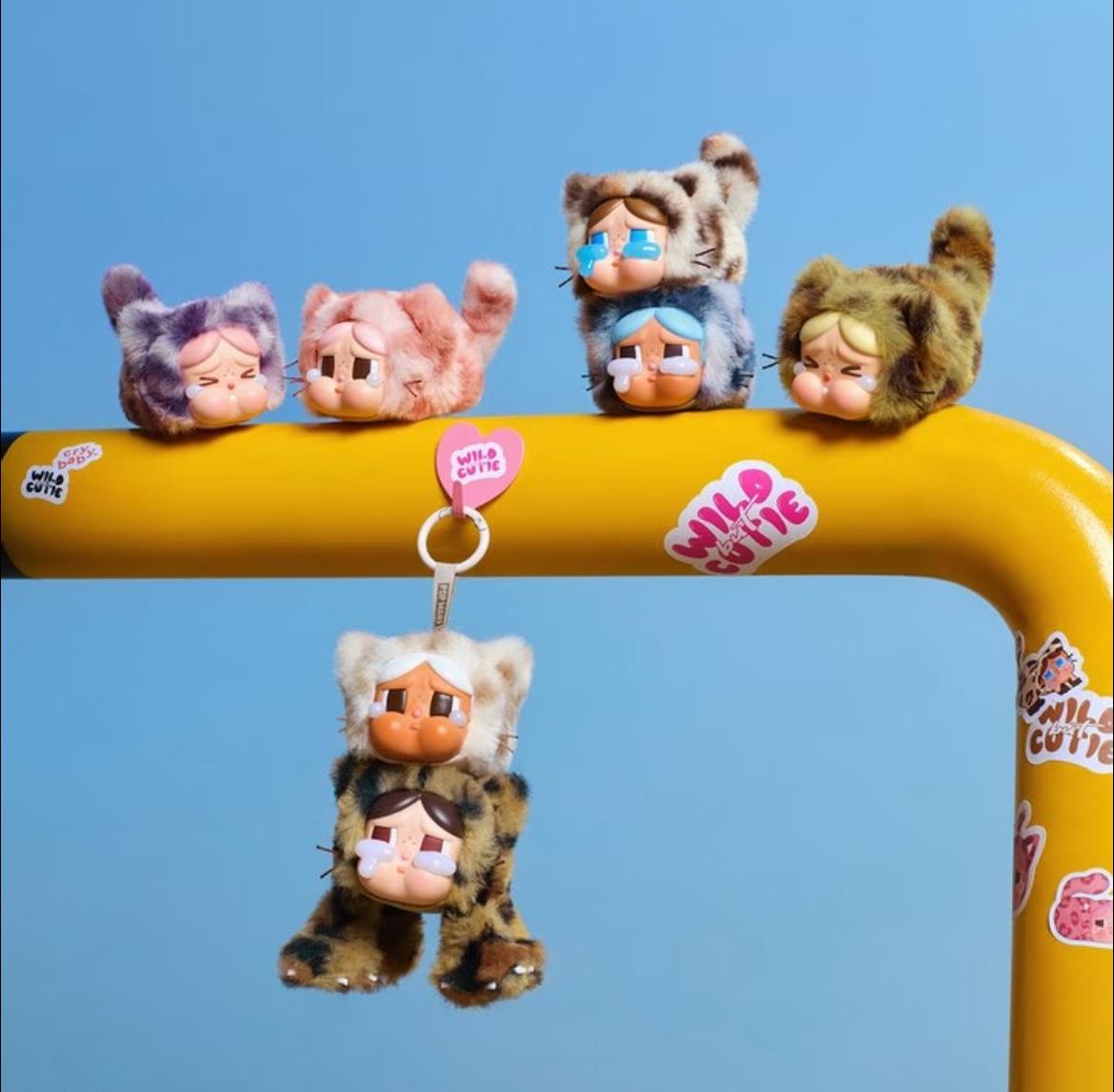 【2025年新作】 Crybaby Wild but Cutie Vinyl Plush Pendant Series Pop Mart ぬいぐるみ