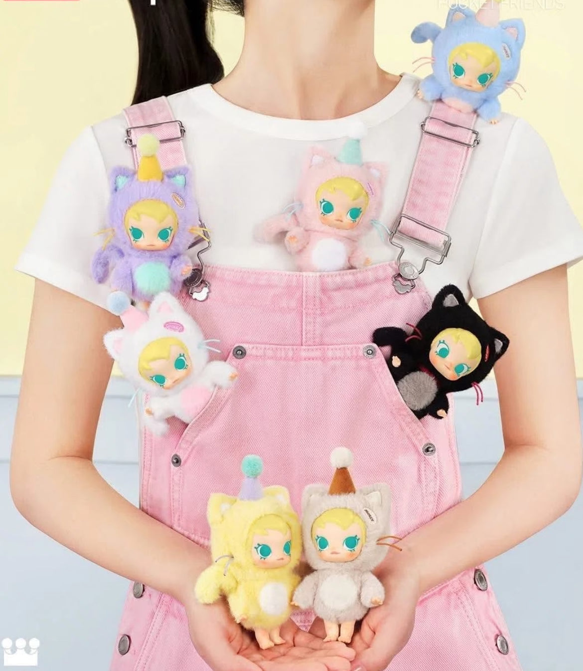 Pop Mart Baby Molly Pocket Friends Series Vinyl Plush