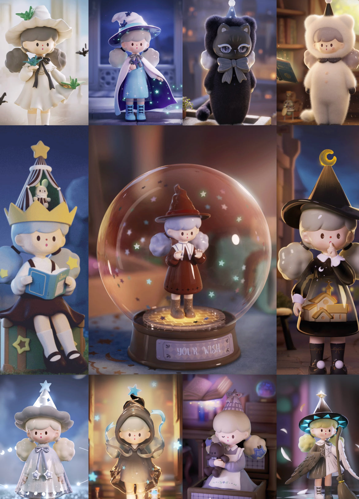 FINDINGUNICORN×Molinta Chasing Light 猫2体 Molinta Chasing Light Series White Cat – TOYSEZ