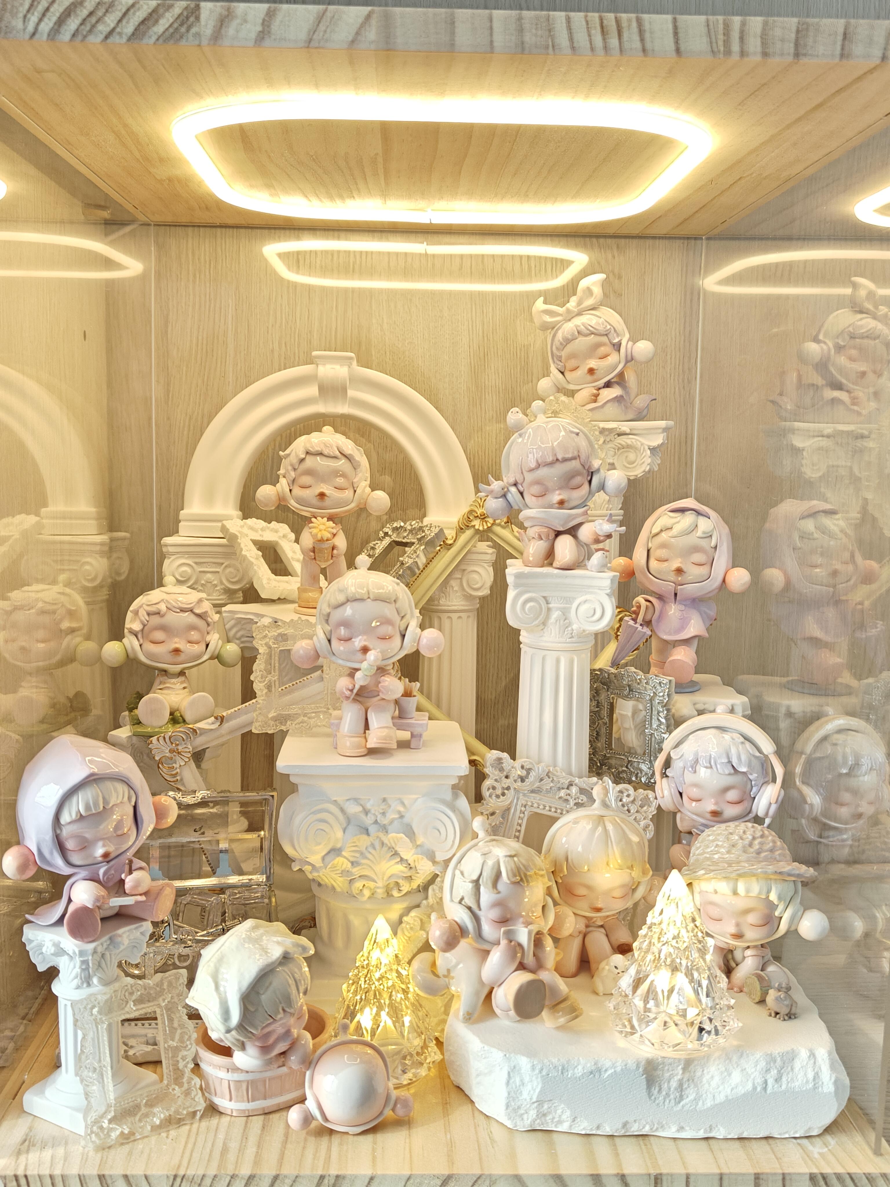 ①SKULLPANDA The Warmthシリーズ8個セット Skullpanda The Warmth Series-Pop Mart Skullpanda's 8th Generation
