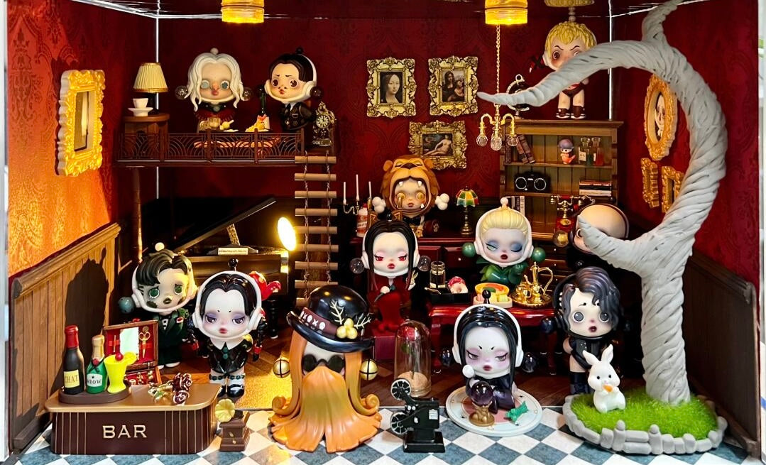 Skullpanda X The Addams Family Series