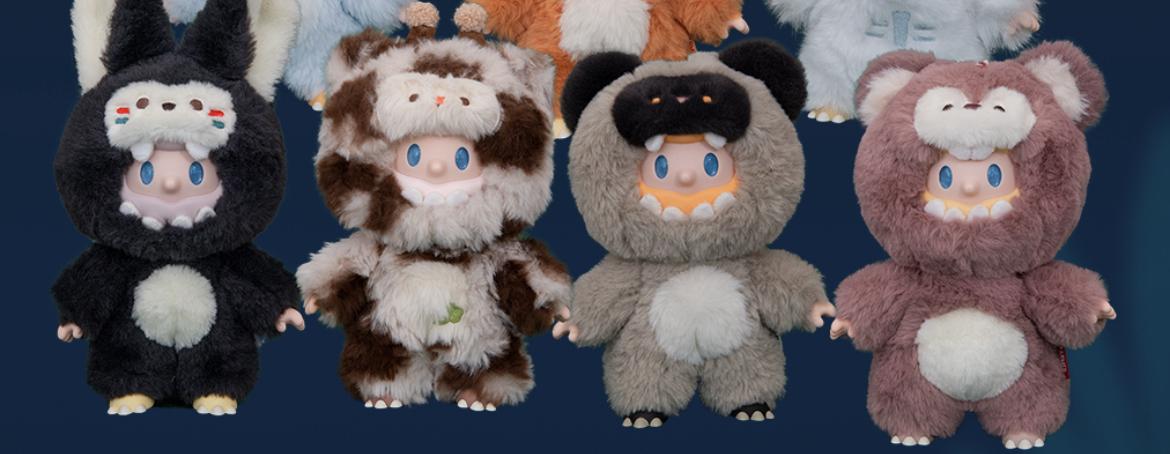 FARMER BOB Ani-Night Monster Series Vinyl Plush Pendant