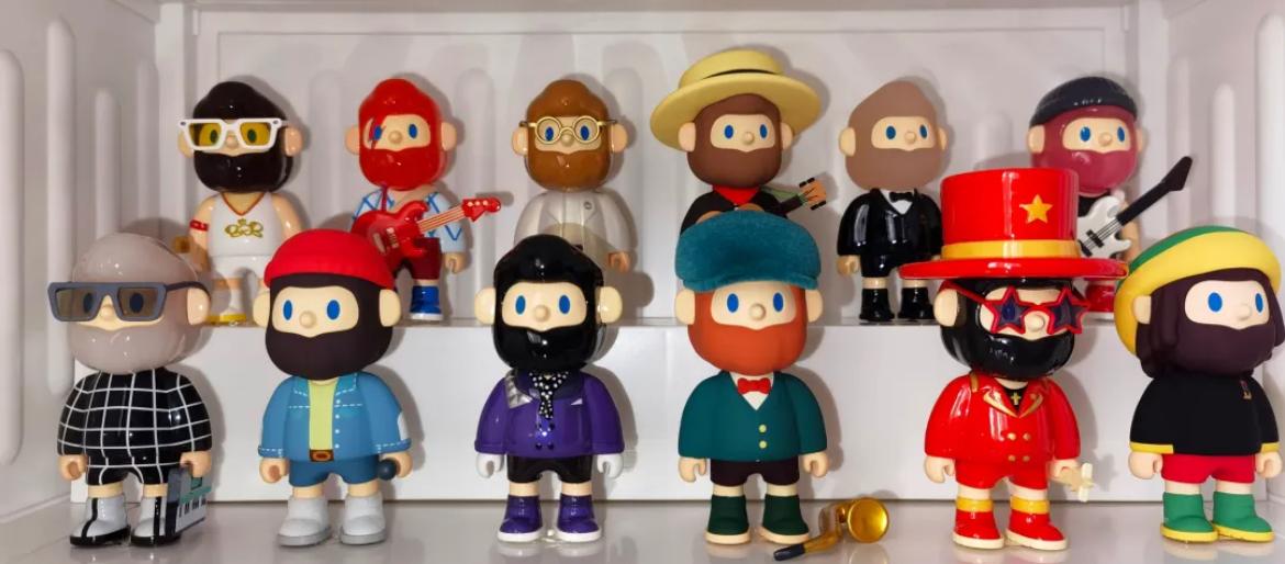 FARMER BOB ボブ Retro Secret Sound Earth Farmer Bob Retro Replay Blind Box - myplasticheart
