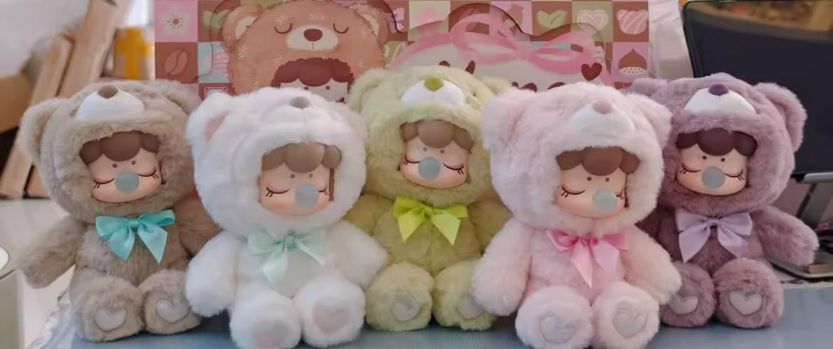Nanci Colorful Chocolate Cutie Bears Series Vinyl Plush – TOYSEZ