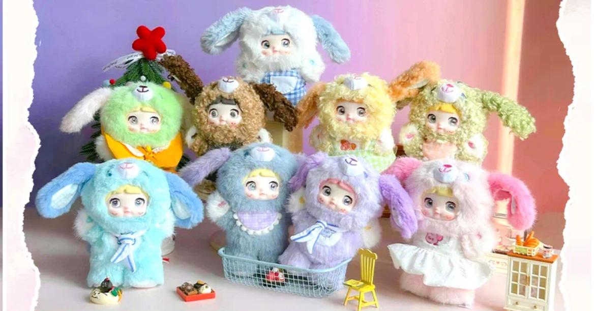 Nommi Puppy Diary Vinyl Plush Doll Series – TOYSEZ