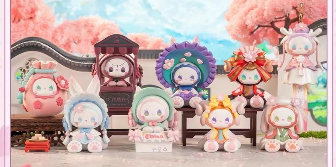 ★関税込★MISCHIEF★PROJECT MAGO_ORCHID COLOR-BLOCKED TO.P★ Emma Secret Forest Evening Cherry Blossom Series – TOYSEZ
