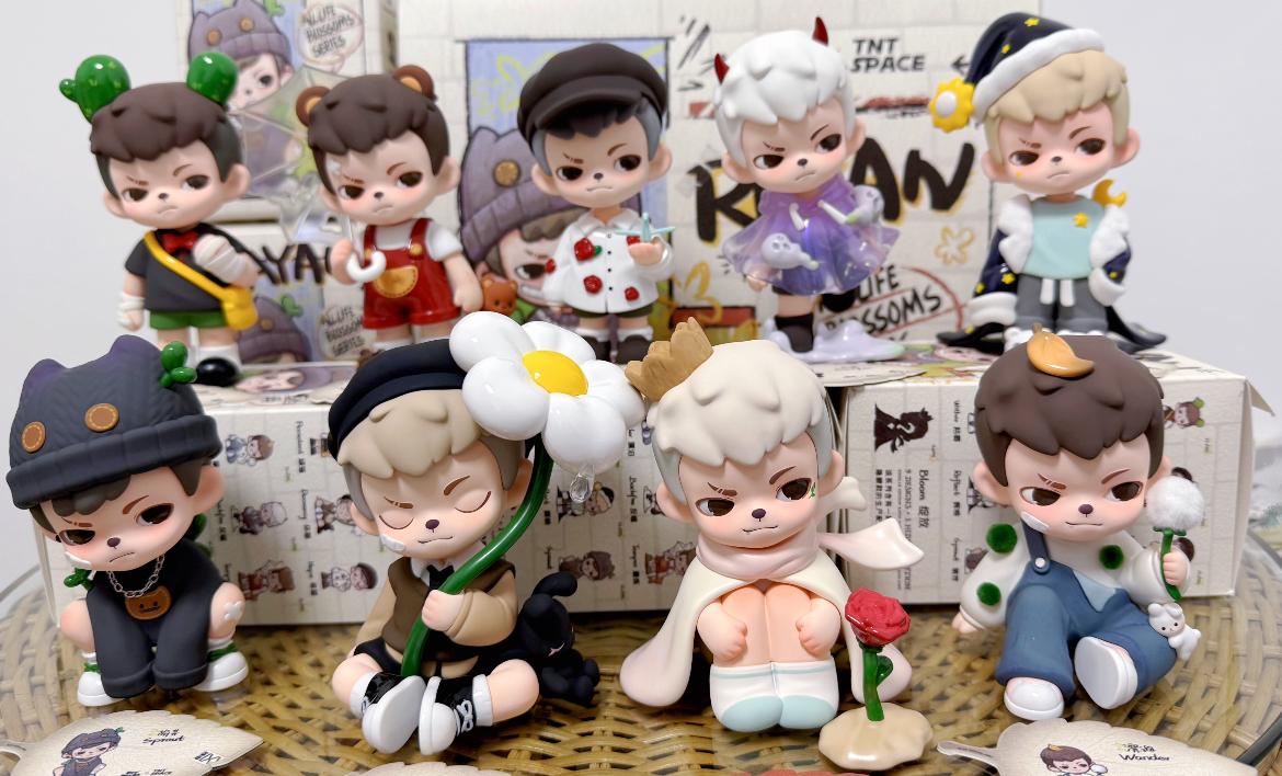 TNT SPACE Boy rayanフィギュア Peace と Sprout Boy Rayan All Life Blossoms Series Sprout – TOYSEZ