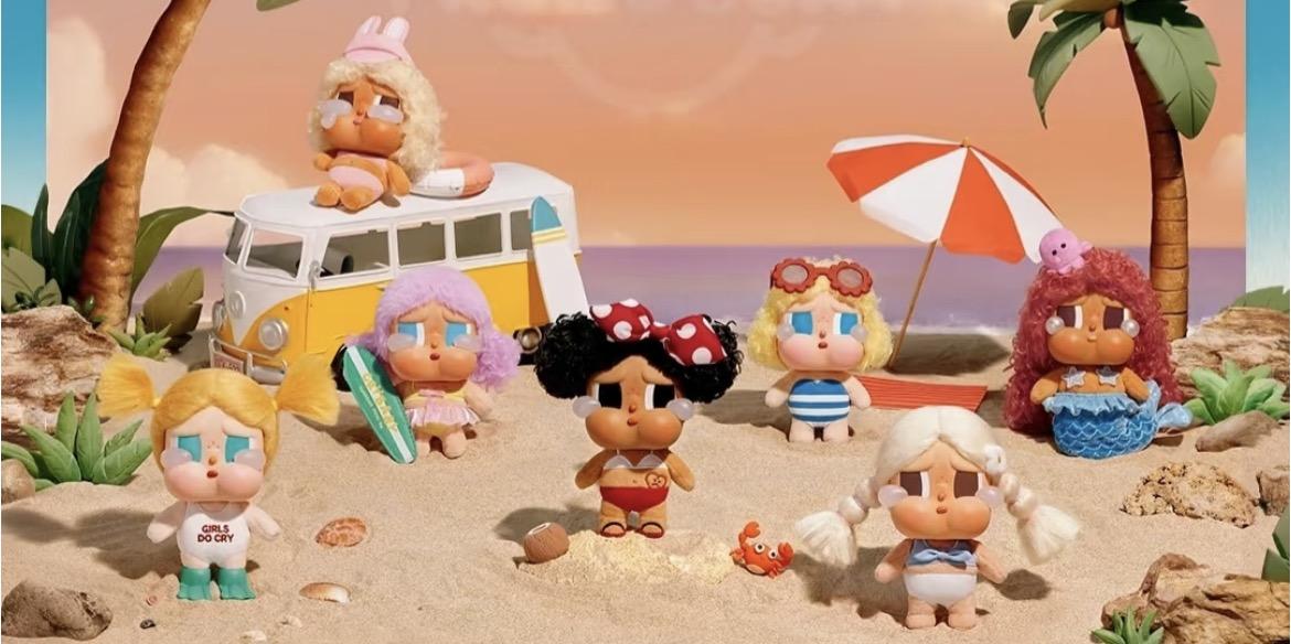 Crybaby Vacation Mode On Vinyl Plush Pendant Series – TOYSEZ