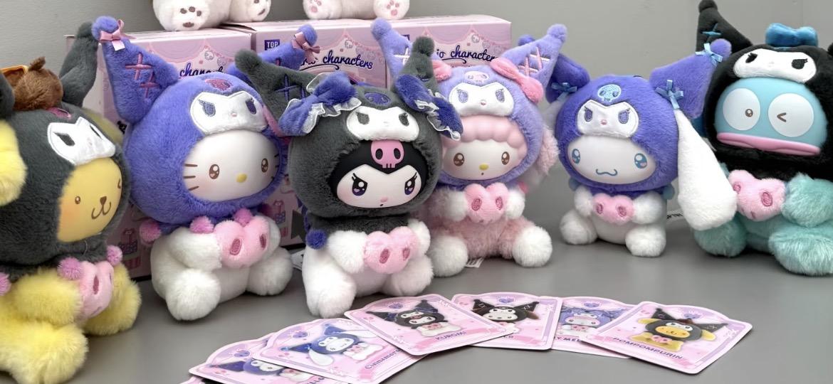 Sanrio Characters Kuromi Party Plush Pendant Series – TOYSEZ