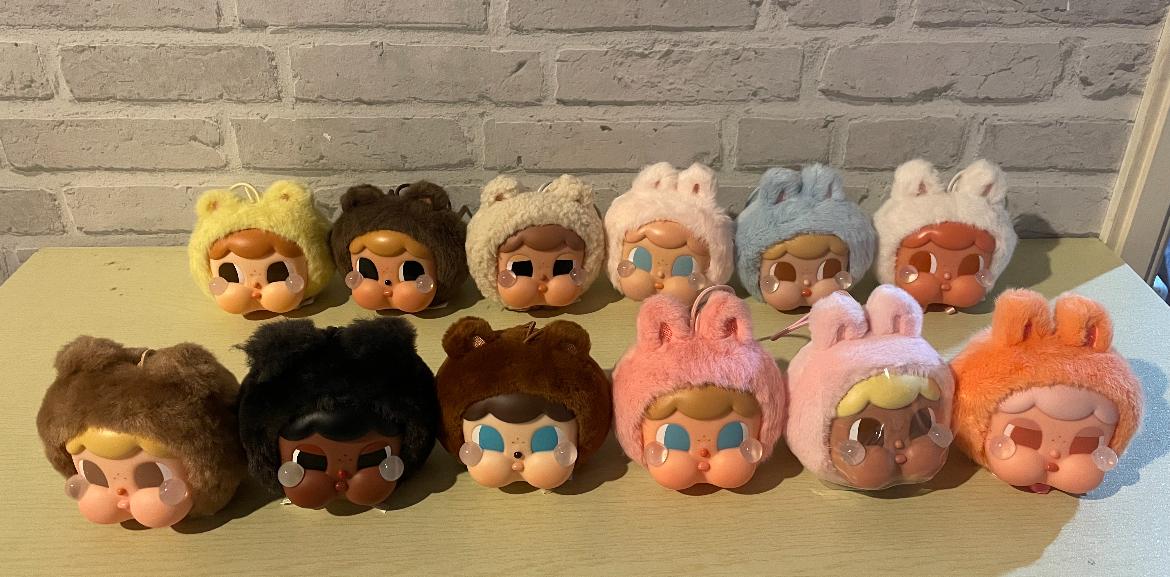Crybaby Cring Blob Vinyl Face Plush Pendant Series – TOYSEZ