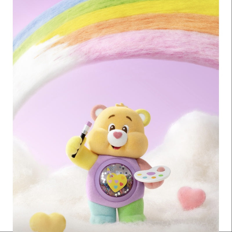 ポップマート Care Bears Colorful Hugs シークレット Care Bears Colorful Hugs Series Secret Work of Heart Bear(1