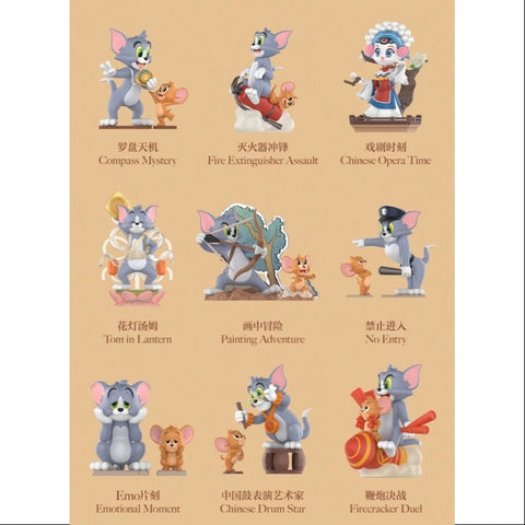 Pop Mart Tom and Jerry Forbidden Compass Series Whole Set Opened Pop Mart Tom and Jerry Forbidden Compass Series Whole Set Opened