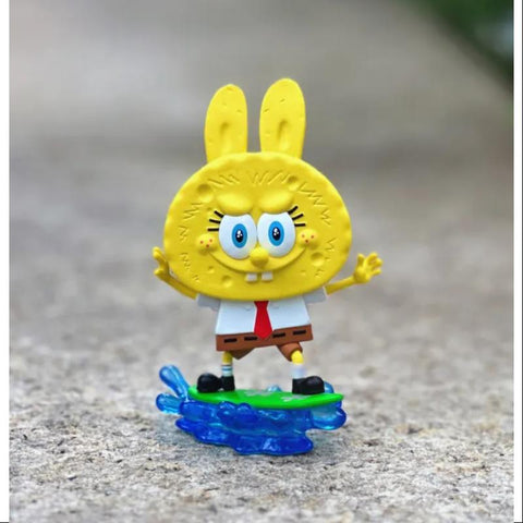 Labubu The Monsters x SpongeBob Series Surfing Labubu The Monsters x SpongeBob Series Surfing