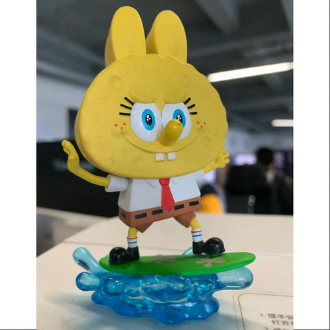 Labubu The Monsters x SpongeBob Series Surfing Labubu The Monsters x SpongeBob Series Surfing