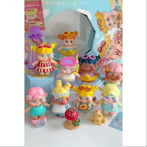 QOQO To Sea With You Series Whole Set Opened QOQO To Sea With You Series Whole Set Opened