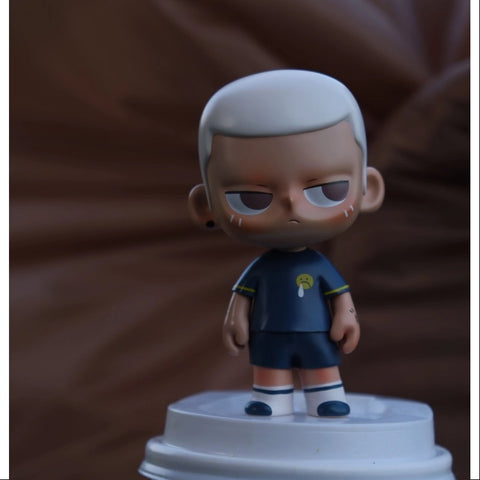 KUBO Blue Gold KUBO Figurine Art Toy 2021 Limited KUBO Blue Gold KUBO Figurine Art Toy 2021 Limited