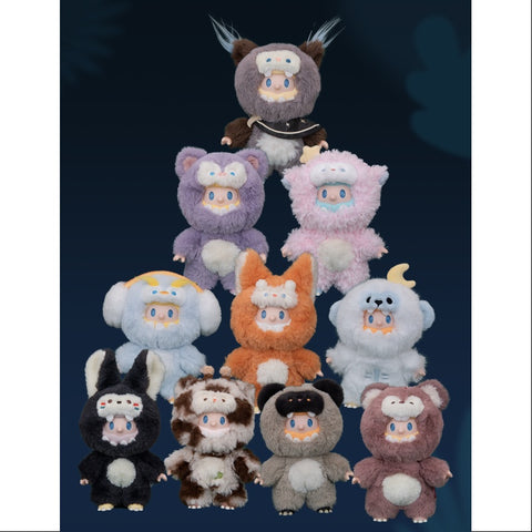 FARMER BOB Ani-Night Monster Series Vinyl Plush Pendant Whole Set Brand New With Plastic FARMER BOB Ani-Night Monster Series Vinyl Plush Pendant Whole Set Brand New With Plastic