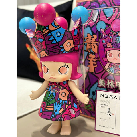 MEGA ROYAL MOLLY 400% Han Meilin 2024 LIMITED MEGA ROYAL MOLLY 400% Han Meilin 2024 LIMITED