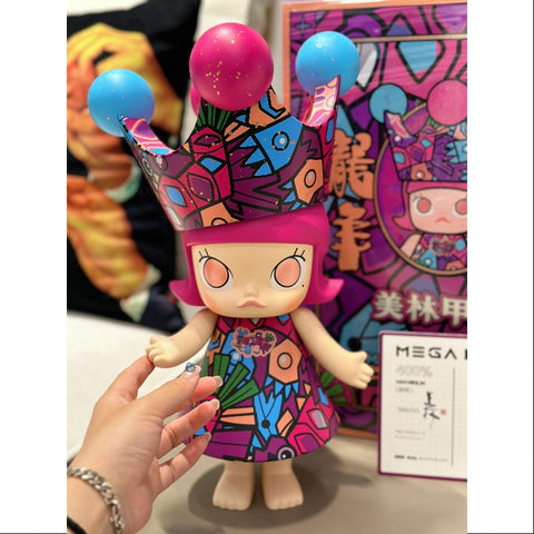MEGA ROYAL MOLLY 400% Han Meilin 2024 LIMITED MEGA ROYAL MOLLY 400% Han Meilin 2024 LIMITED