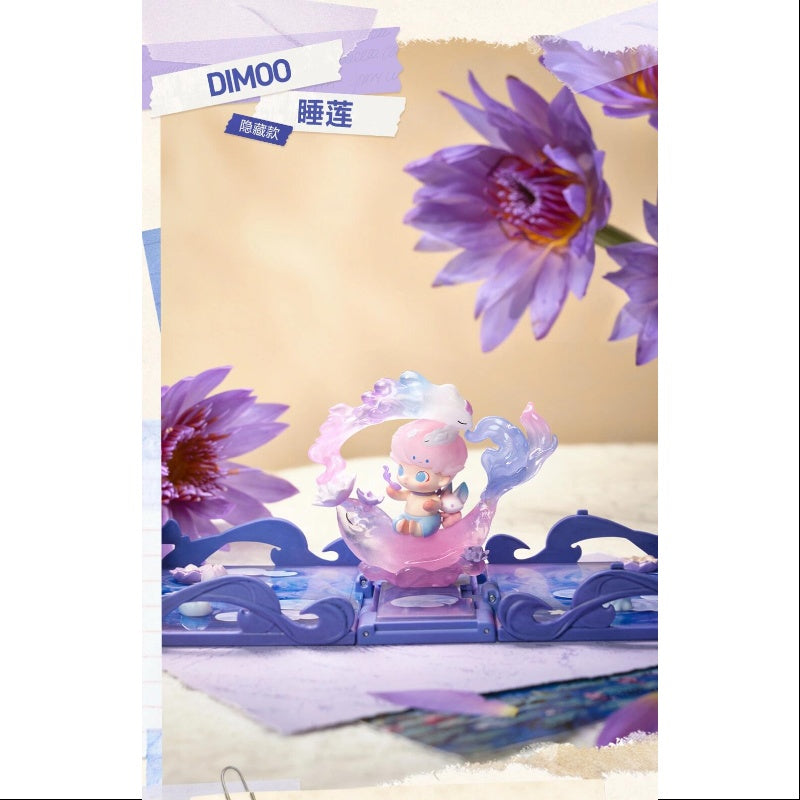 ぬいぐるみ・マスコット Gift For You Greeting Card DIMOO Lotus DIMOO Pop Mart Gift For You Greeting Card Series Secret
