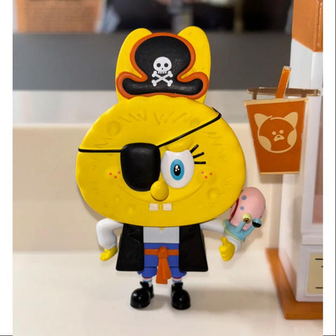 Labubu The Monsters x SpongeBob Series Secret The Pirate Labubu The Monsters x SpongeBob Series Secret The Pirate