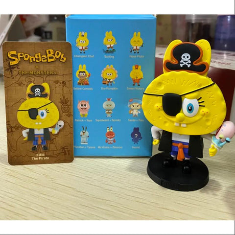 Labubu The Monsters x SpongeBob Series Secret The Pirate Labubu The Monsters x SpongeBob Series Secret The Pirate