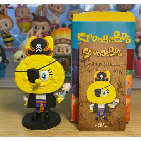 Labubu The Monsters x SpongeBob Series Secret The Pirate Labubu The Monsters x SpongeBob Series Secret The Pirate