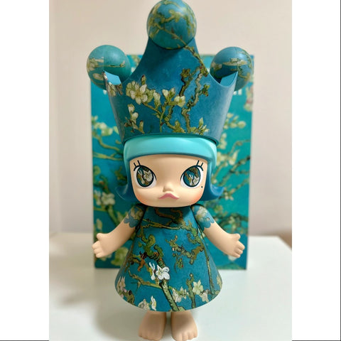 MEGA ROYAL MOLLY 400% Van Gogh Museum Almond Blossom 2024 LIMITED MEGA ROYAL MOLLY 400% Van Gogh Museum Almond Blossom 2024 LIMITED