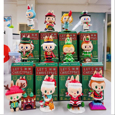 Labubu The Monsters Let's Christmas Series Whole Set Opened Labubu The Monsters Let's Christmas Series Whole Set Opened