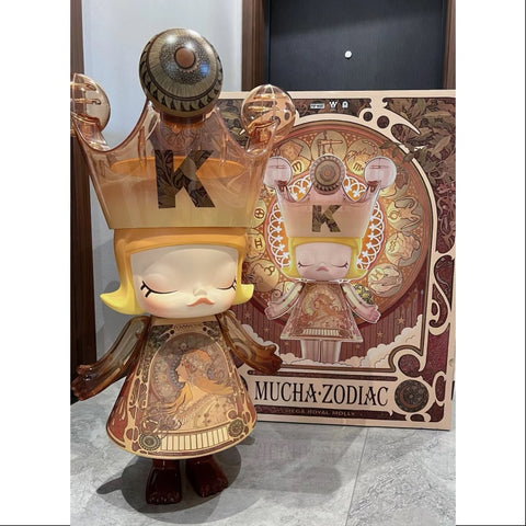 MEGA ROYAL MOLLY 1000% Mucha Zodiac 2023 LIMITED MEGA ROYAL MOLLY 1000% Mucha Zodiac 2023 LIMITED