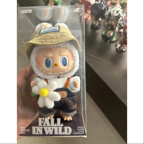 Labubu The Monsters Fall in Wild Series Vinyl Plush Doll Pendant Limited Edition Labubu The Monsters Fall in Wild Series Vinyl Plush Doll Pendant Limited Edition