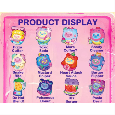 Shinwoo Ghost Diner Series Whole Set Opened Shinwoo Ghost Diner Series Whole Set Opened