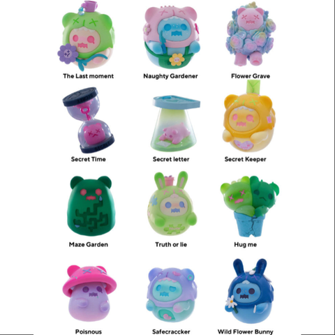 ShinWoo The Secret Bear Garden Series Whole Set Opened ShinWoo The Secret Bear Garden Series Whole Set Opened