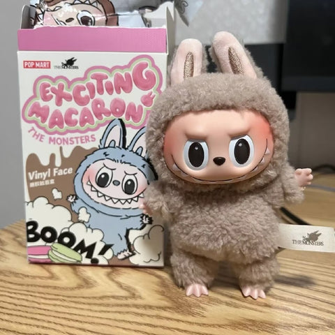Labubu The Monsters Exciting Macaron Vinyl Face Series Toffee Labubu The Monsters Exciting Macaron Vinyl Face Series Toffee