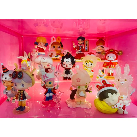 Pop Mart Three! Two! One! Chinese New Year Series Whole Set Opened Pop Mart Three! Two! One! Chinese New Year Series Whole Set Opened