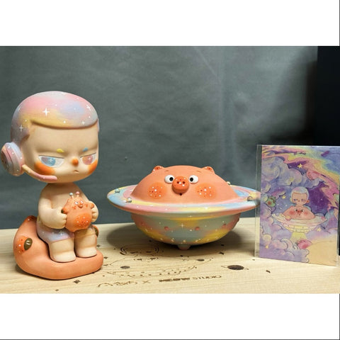 KUBO Happy Planet Art Toy Ceramic Figure 2023 Limited KUBO Happy Planet Art Toy Ceramic Figure 2023 Limited
