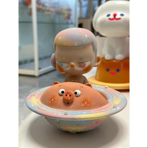 KUBO Happy Planet Art Toy Ceramic Figure 2023 Limited KUBO Happy Planet Art Toy Ceramic Figure 2023 Limited