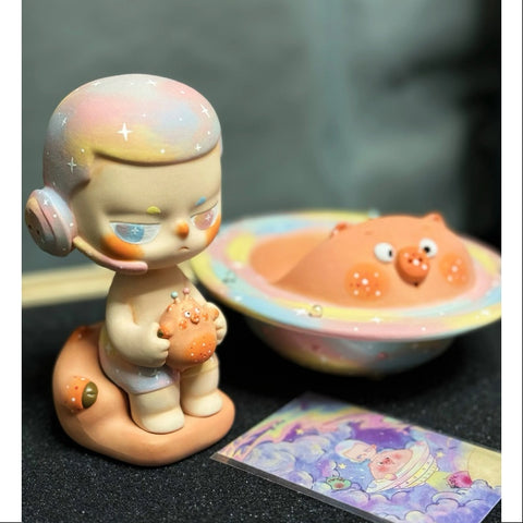 KUBO Happy Planet Art Toy Ceramic Figure 2023 Limited KUBO Happy Planet Art Toy Ceramic Figure 2023 Limited