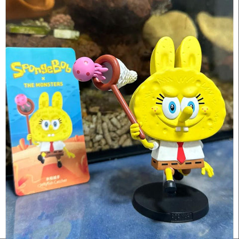 Labubu The Monsters x SpongeBob Series Jellyfish Catcher Labubu The Monsters x SpongeBob Series Jellyfish Catcher
