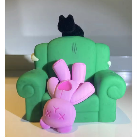 Shinwoo Ghost Bear House Series Whole Set Opened Shinwoo Ghost Bear House Series Whole Set Opened