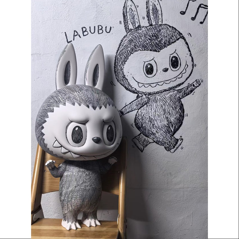 1000 monsters Labubu The Monsters MEGA Labubu 1000% Sketch 2024 LIMITED – TOYSEZ
