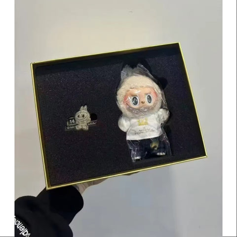 Labubu The Monsters Pop Mart 14th Anniversary Vinyl Plush Pendant 2024 Limited Edition Labubu The Monsters Pop Mart 14th Anniversary Vinyl Plush Pendant 2024 Limited Edition