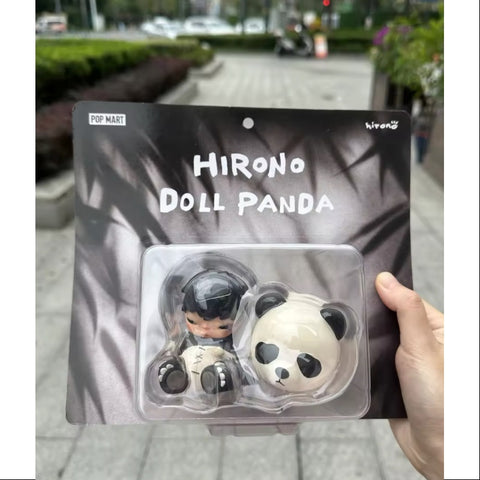 Hirono Doll Panda Art Toy Figure 2024 Limited Hirono Doll Panda Art Toy Figure 2024 Limited