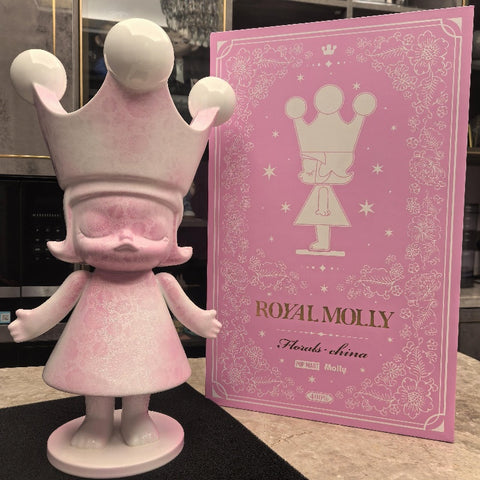 MEGA ROYAL MOLLY 400% Florals China Ceramics Art Toy 2024 Limited MEGA ROYAL MOLLY 400% Florals China Ceramics Art Toy 2024 Limited