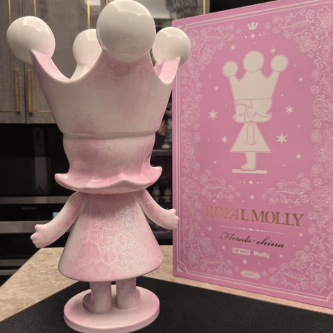 MEGA ROYAL MOLLY 400% Florals China Ceramics Art Toy 2024 Limited MEGA ROYAL MOLLY 400% Florals China Ceramics Art Toy 2024 Limited