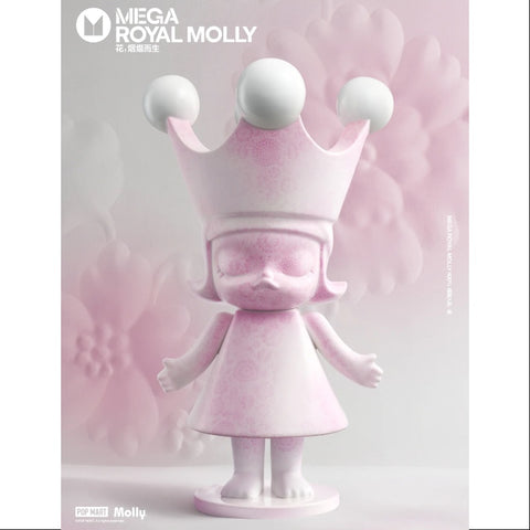 MEGA ROYAL MOLLY 400% Florals China Ceramics Art Toy 2024 Limited MEGA ROYAL MOLLY 400% Florals China Ceramics Art Toy 2024 Limited