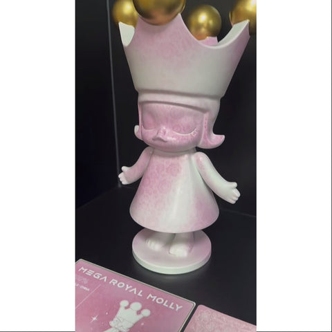 MEGA ROYAL MOLLY 400% Florals China Special Ver.Ceramics Art Toy 2024 Limited MEGA ROYAL MOLLY 400% Florals China Special Ver.Ceramics Art Toy 2024 Limited