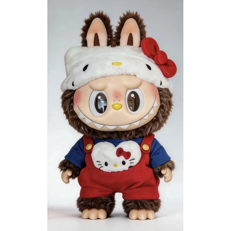 Labubu The Monsters Hello Kitty Vinyl Plush Doll 2026 Limited