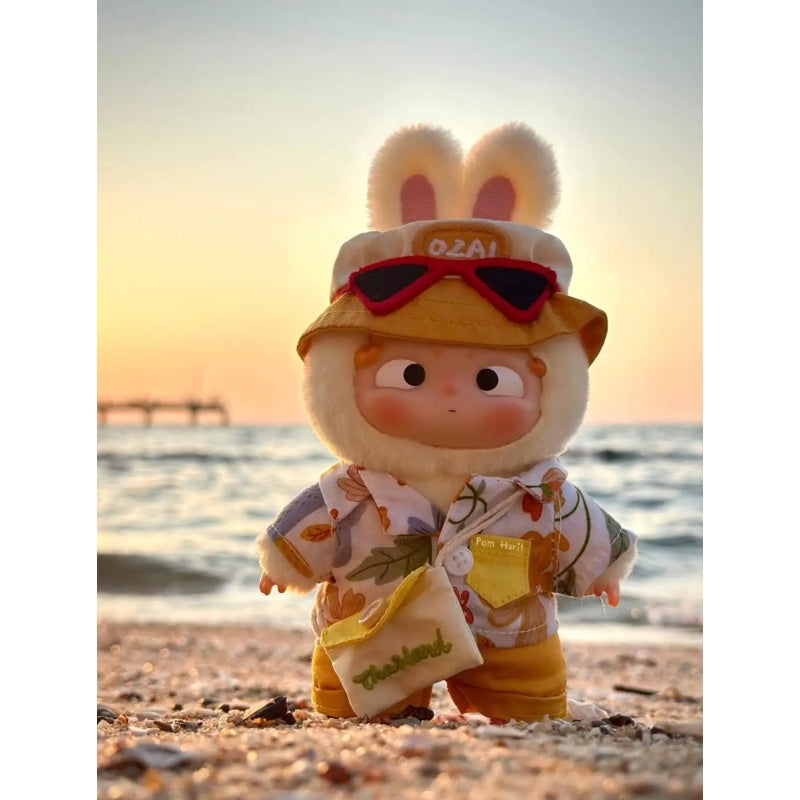 Ozai Sunset Orange Sea Vinyl Plush Pendant 2024 Limited Edition